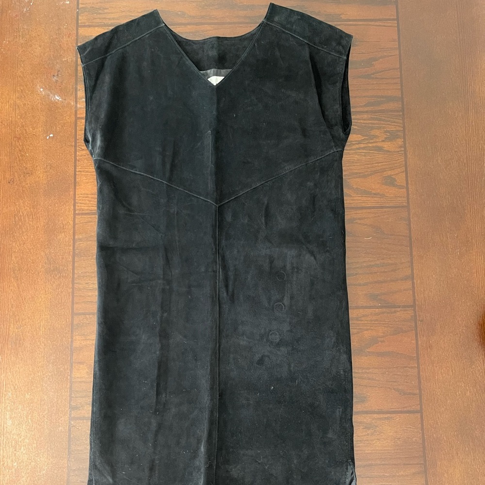 Vintage black Wilson’s leather dress